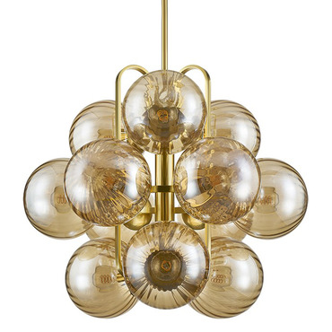 Cronus Chandelier | Corbett Lighting at Lightology Cronus Chandelier