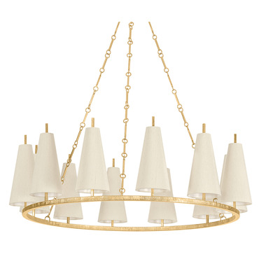 Tirana Chandelier | Corbett Lighting at Lightology Tirana Chandelier
