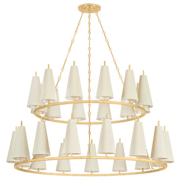 Tirana Tier Chandelier | Corbett Lighting at Lightology Tirana Tier Chandelier