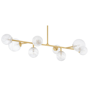 Glasgow Linear Pendant | Corbett Lighting at Lightology Glasgow Linear Pendant