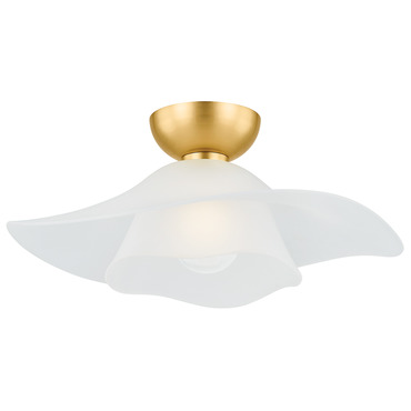 Netherlee Semi Flush Ceiling Light | Hudson Valley Lighting at Lightology Netherlee Semi Flush Ceiling Light