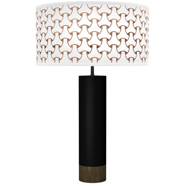Basket Weave Thad Table Lamp | Jef Designs at Lightology Basket Weave Thad Table Lamp