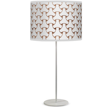 Basket Weave Table Lamp | Jef Designs at Lightology Basket Weave Table Lamp