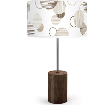 Circle Drum Table Lamp