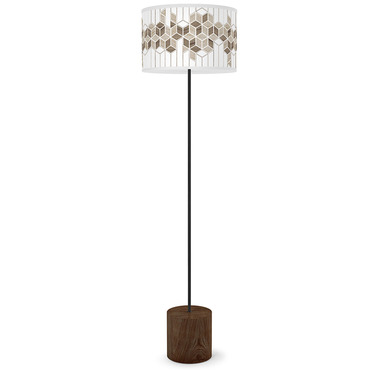 Cube Drum Floor Lamp