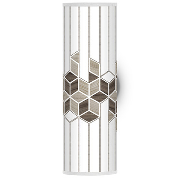 Cube Tube Wall Sconce | Jef Designs at Lightology Cube Tube Wall Sconce