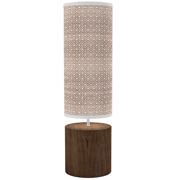 Hexagon Column Table Lamp | Jef Designs at Lightology Hexagon Column Table Lamp