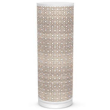 Hexagon Tube Table Lamp | Jef Designs at Lightology Hexagon Tube Table Lamp