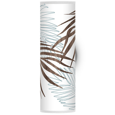 Palm Tube Wall Sconce | Jef Designs at Lightology Palm Tube Wall Sconce