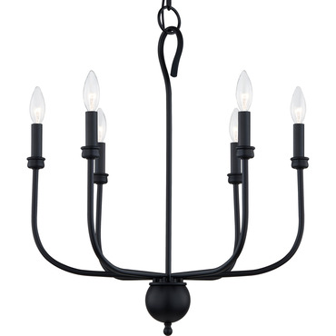 Blanche Chandelier | Quoizel at Lightology Blanche Chandelier