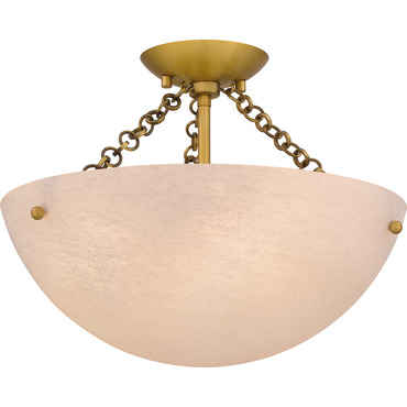 Baylor Semi Flush Ceiling Light | Quoizel at Lightology Baylor Semi Flush Ceiling Light