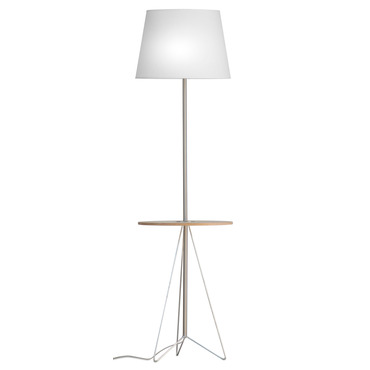 Asher Floor Lamp with Table | Seascape at Lightology Asher Floor Lamp with Table