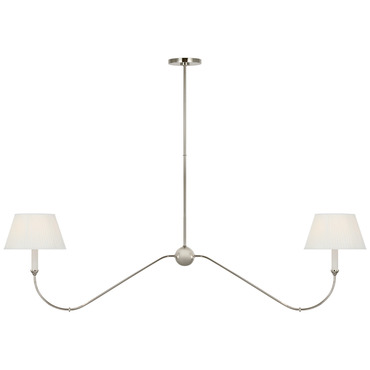 Ingela Linear Chandelier | Visual Comfort Signature at Lightology Ingela Linear Chandelier