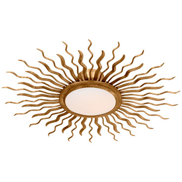 Re Semi Flush Ceiling Light | Visual Comfort Signature at Lightology Re Semi Flush Ceiling Light