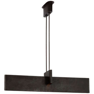 Lotura Intersecting Linear Pendant | Visual Comfort Signature at Lightology Lotura Intersecting Linear Pendant