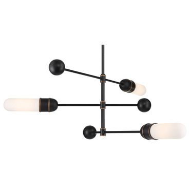 Capsule Chandelier | Crystorama at Lightology Capsule Chandelier