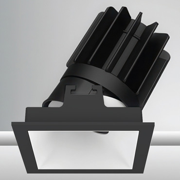 Luca 2.7 inch Square Warm Dim Adjustable Downlight With Trim