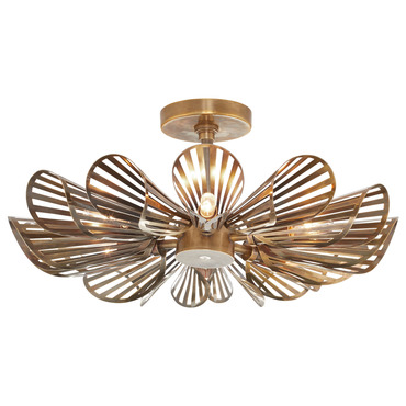 Francesca Ceiling Flush Light | Arteriors Home at Lightology Francesca Ceiling Flush Light