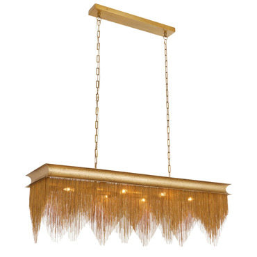 Heiress Linear Chandelier | Arteriors Home at Lightology Heiress Linear Chandelier