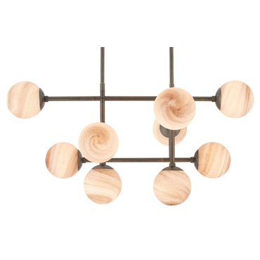 Hadden Chandelier | Arteriors Home at Lightology Hadden Chandelier