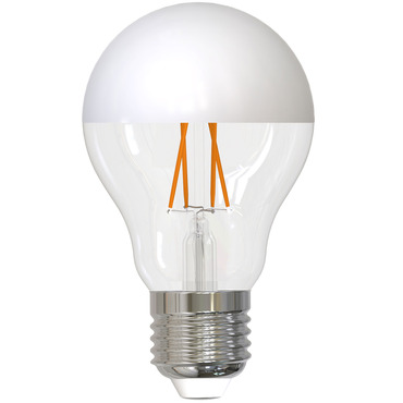 A19 Half White Med Base 5W 120V 2700K 90CRI 4-PACK | Bulbrite at Lightology A19 Half White Med Base 5W 120V 2700K 90CRI 4-PACK