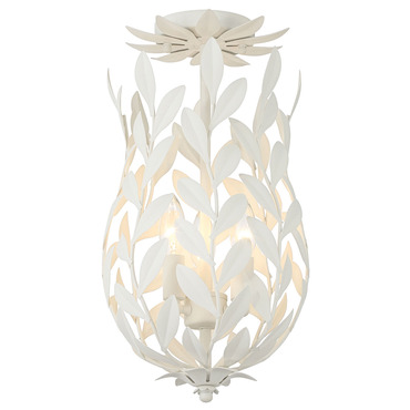Broche Egg Semi Flush Ceiling Light
