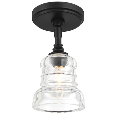 Gregory Semi Flush Ceiling Light | Crystorama at Lightology Gregory Semi Flush Ceiling Light