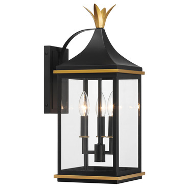 Simpson Outdoor Wall Sconce | Crystorama at Lightology Simpson Outdoor Wall Sconce