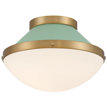 Xander Ceiling Flush Light | Crystorama at Lightology Xander Ceiling Flush Light