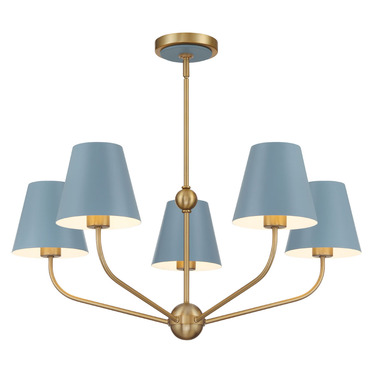 Xavier Round Chandelier | Crystorama at Lightology Xavier Round Chandelier
