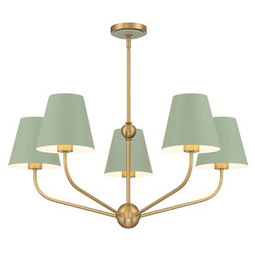 Xavier Round Chandelier | Crystorama at Lightology Xavier Round Chandelier