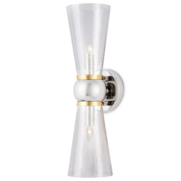 Byford Bathroom Vanity Sconce | Currey & Company at Lightology Byford Bathroom Vanity Sconce