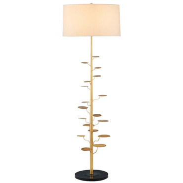 Vittoria Floor Lamp | Currey and Company at Lightology Vittoria Floor Lamp
