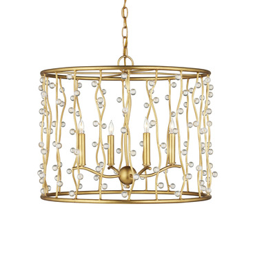 Adagio Chandelier | Currey and Company at Lightology Adagio Chandelier