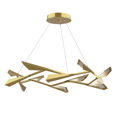 Quill Chandelier | Hubbardton Forge at Lightology Quill Chandelier