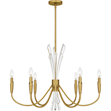 Cecily Chandelier | Quoizel at Lightology Cecily Chandelier