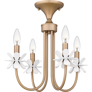 Remy Semi Flush Ceiling Light | Quoizel at Lightology Remy Semi Flush Ceiling Light