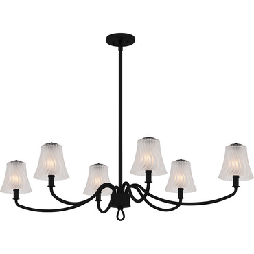 McKinney Linear Chandelier | Quoizel at Lightology McKinney Linear Chandelier