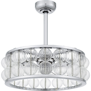 Terrarock Fandelier | Quoizel at Lightology Terrarock Fandelier