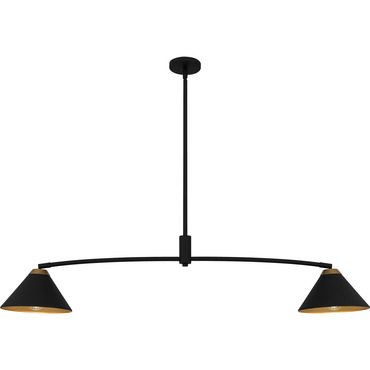 Alscott Linear Chandelier | Quoizel at Lightology Alscott Linear Chandelier