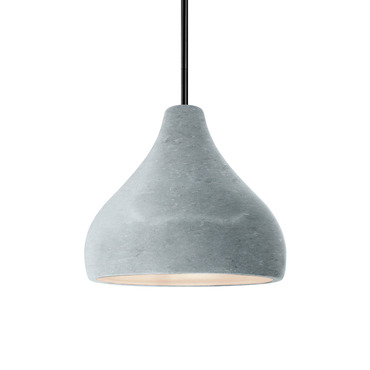 Radiance Droplet Stem Pendant | Justice Design at Lightology Radiance Droplet Stem Pendant