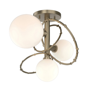 Olympus Semi Flush Ceiling Light - Overstock | Hubbardton Forge at Lightology Olympus Semi Flush Ceiling Light - Overstock