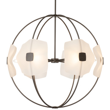 Astra Chandelier | Hubbardton Forge at Lightology Astra Chandelier