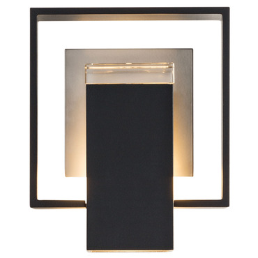 Shadow Box Outdoor Dark Sky Wall Sconce | Hubbardton Forge at Lightology Shadow Box Outdoor Dark Sky Wall Sconce