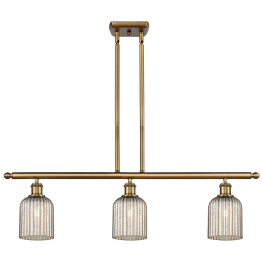 Bridal Veil 516 Linear Chandelier | Innovations Lighting at Lightology Bridal Veil 516 Linear Chandelier