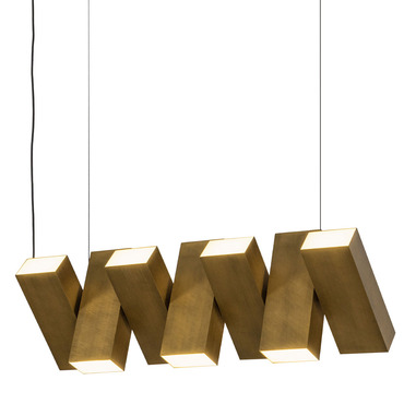 Domino Linear Pendant | Kuzco Lighting at Lightology Domino Linear Pendant