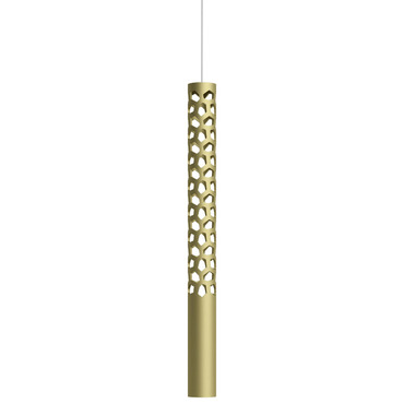 Squiggle Windchime Pendant | Rotaliana by Luminart at Lightology Squiggle Windchime Pendant