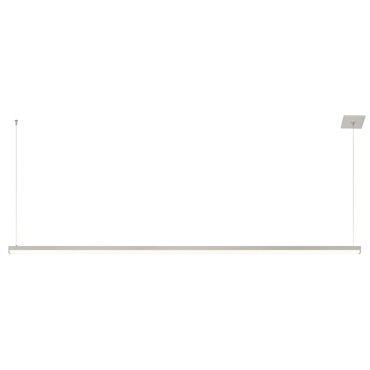 Cirrus R1 Linear Suspension w/Remote/End Feed/SQ Canopy | PureEdge Lighting at Lightology Cirrus R1 Linear Suspension w/Remote/End Feed/SQ Canopy