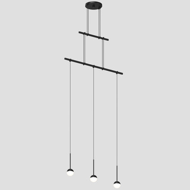 Suspenders 2-Tier Suspension with Domed Ball Luminaires