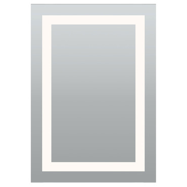 Plaza Large Tunable White Surface Mirror - Floor Model | PureEdge Lighting at Lightology Plaza Large Tunable White Surface Mirror - Floor Model